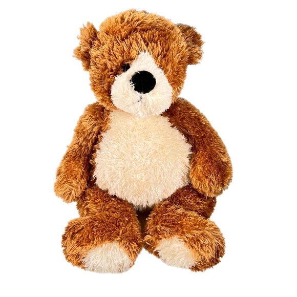 Gund Brown Teddy Bear Beanie Fleming 14" Plush Stuffed Animal 15237 Toy - Picture 2 of 13